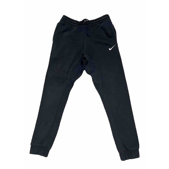 Nike Sportswear Classic Logo Joggers Size Small Black Sweatpants Pants - Picture 1 of 7